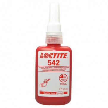Loctite draadafdichting 542 - 50 ml